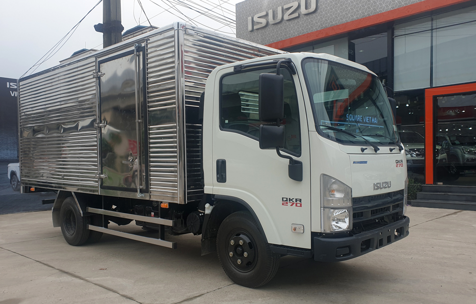 xe tải isuzu qkr 270 thùng kín