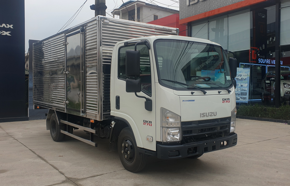 xe tải isuzu qkr 270 thùng kín