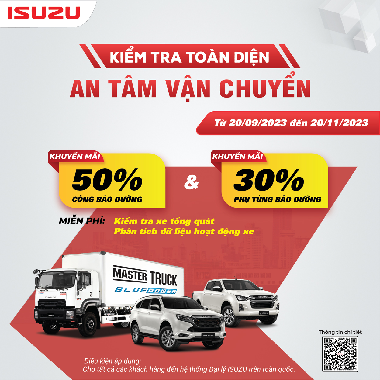 xe tải isuzu khuyến mại