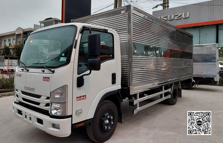 xe tải isuzu npr 400 thùng kín