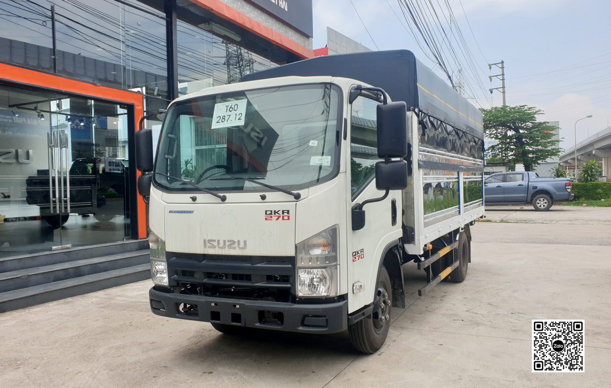 xe tải isuzu qkr 270 thùng bạt